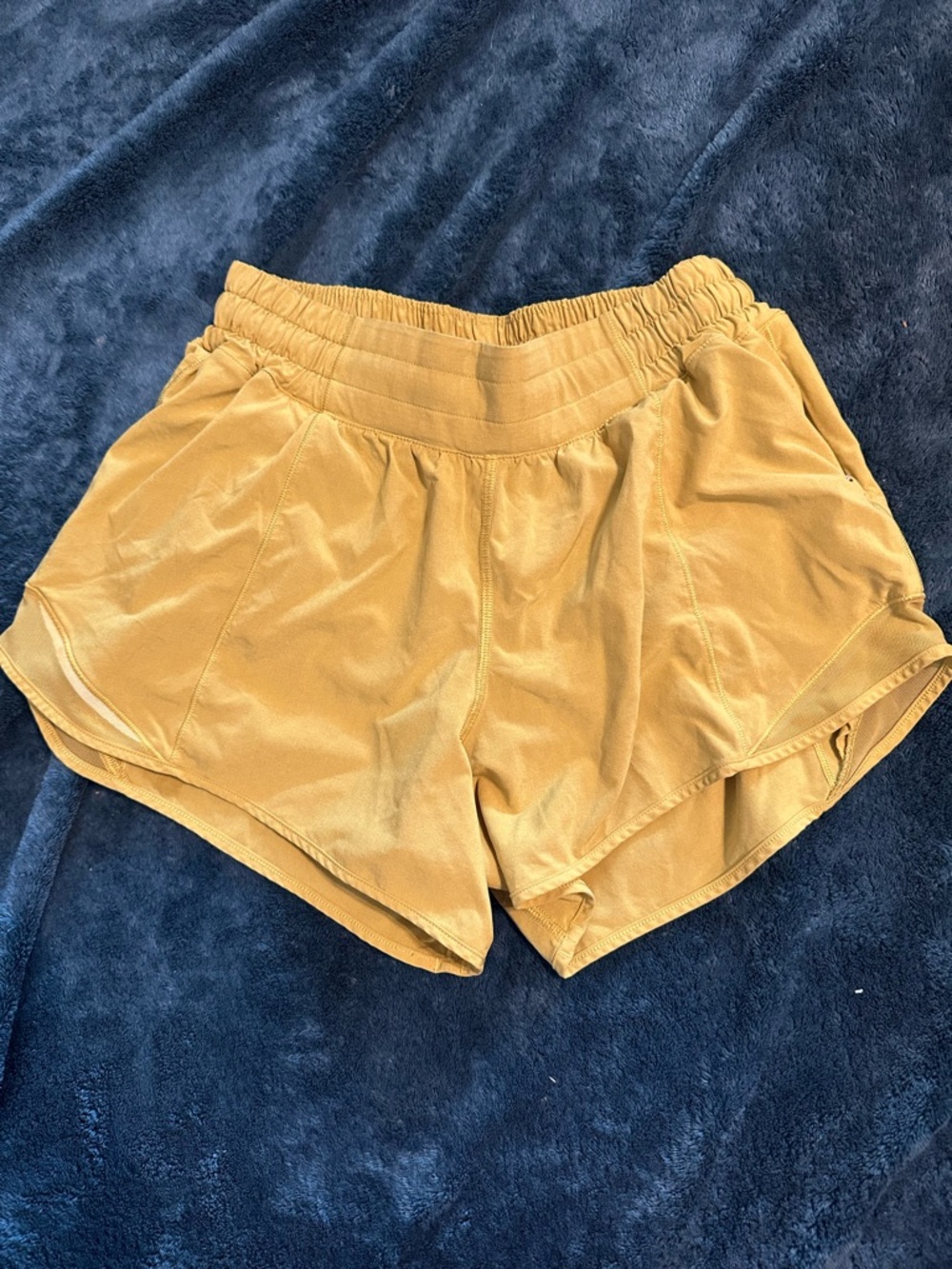 lululemon athletica Women's Lime Green Running Shorts